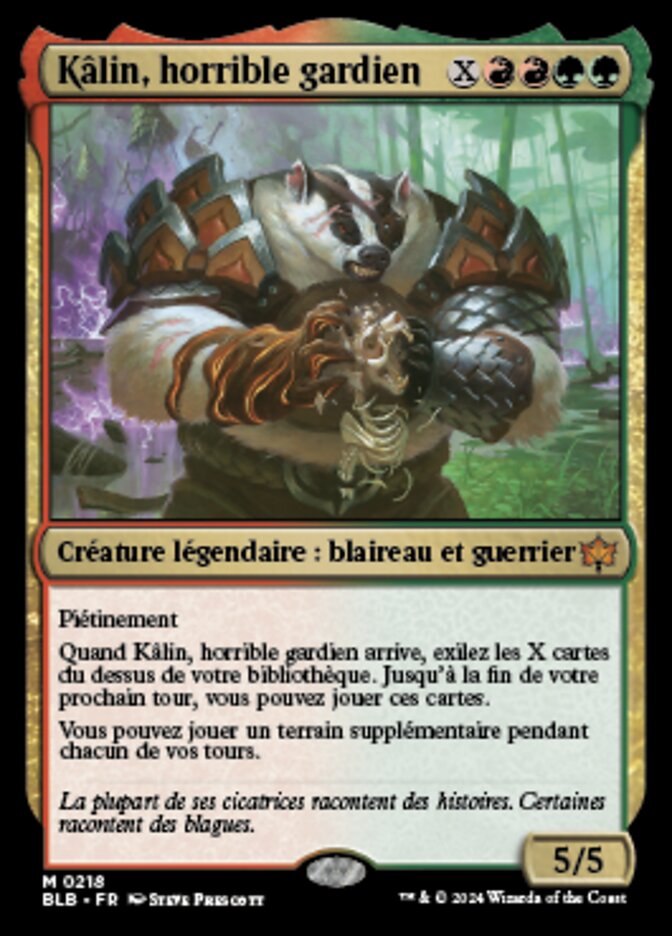 image Kâlin, horrible gardien