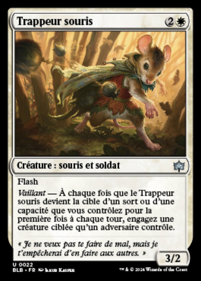 image Trappeur souris