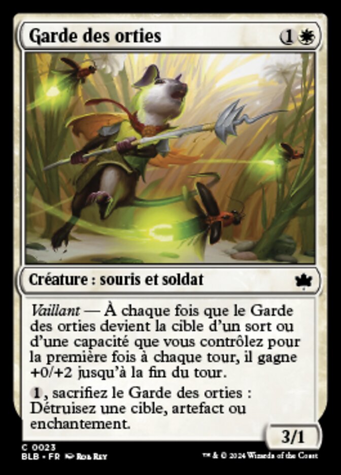 image Garde des orties