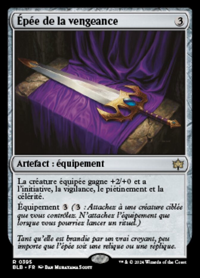 image Épée de la vengeance