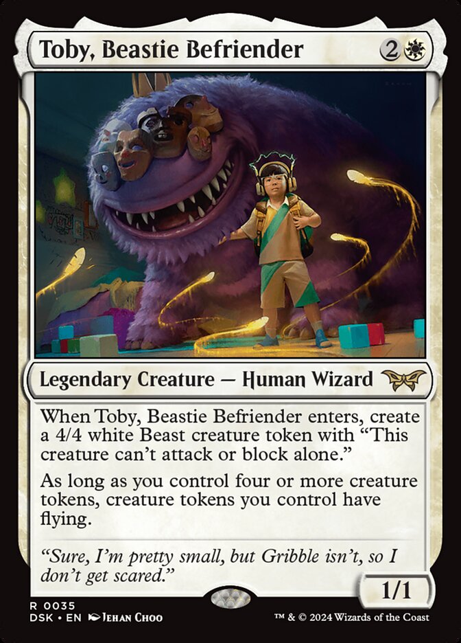 image Toby, Beastie Befriender