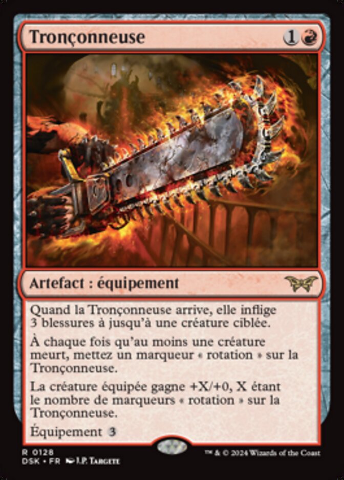 image Tronçonneuse