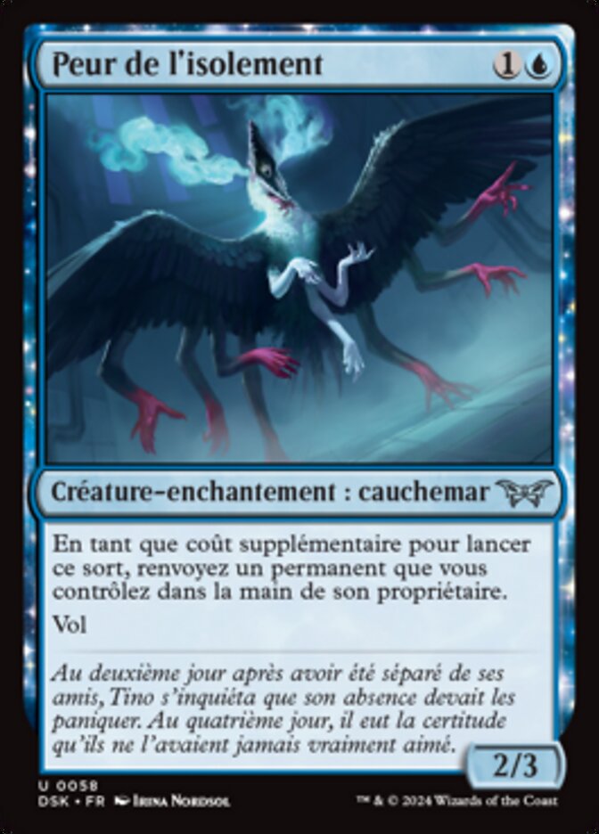 image Peur de l'isolement