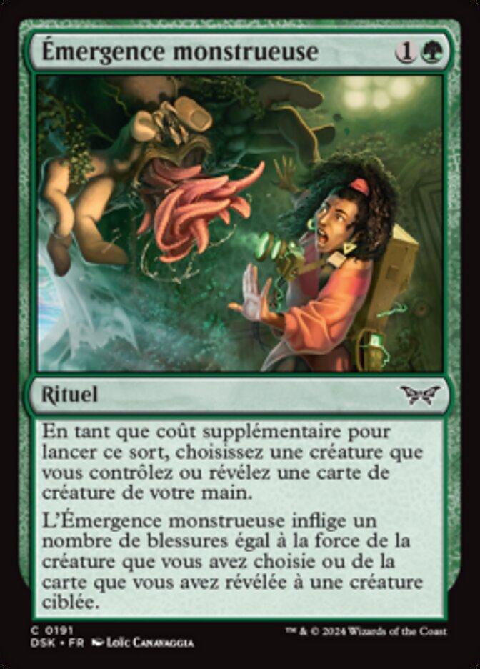image Émergence monstrueuse