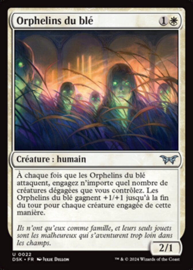 image Orphelins du blé
