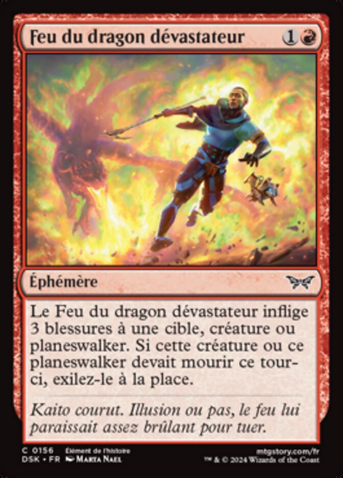 image Feu du dragon dévastateur