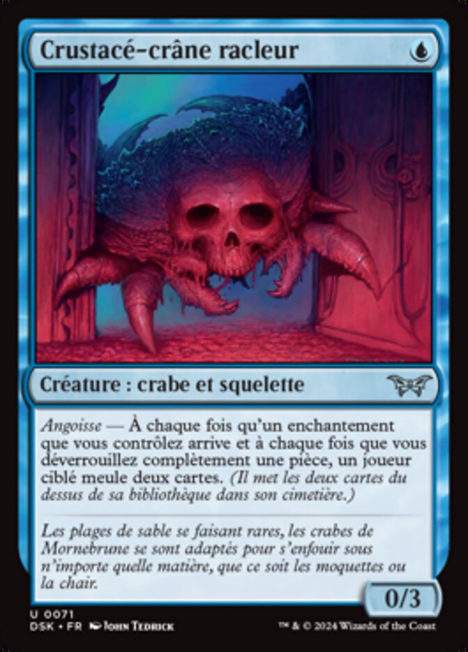 image Crustacé-crâne racleur