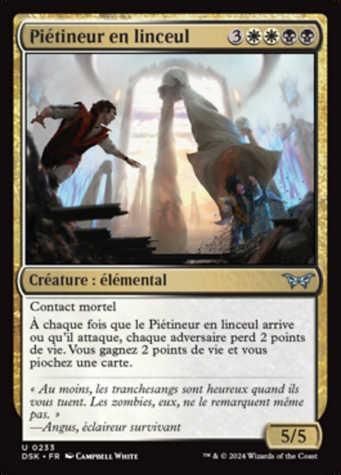 image Piétineur en linceul