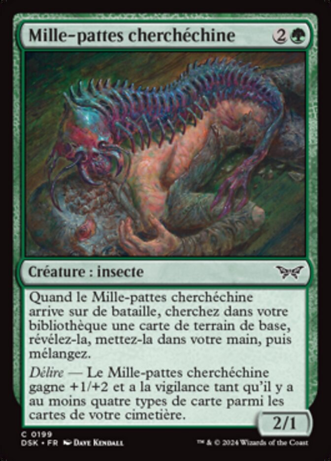 image Mille-pattes cherchéchine
