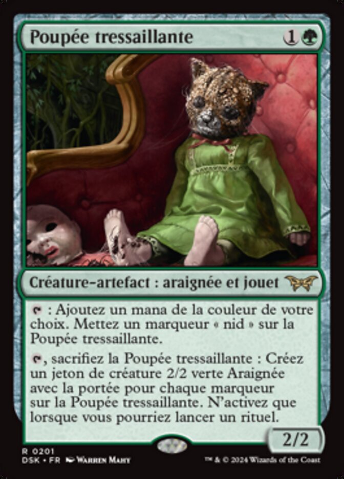 image Poupée tressaillante