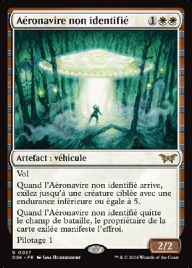 image Aéronavire non identifié