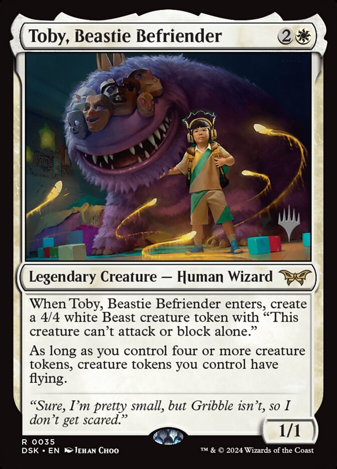 image Toby, Beastie Befriender