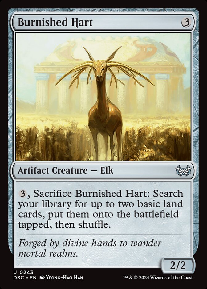 image Burnished Hart