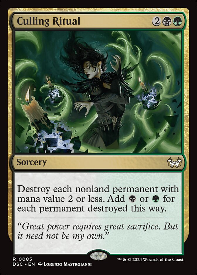 image Culling Ritual
