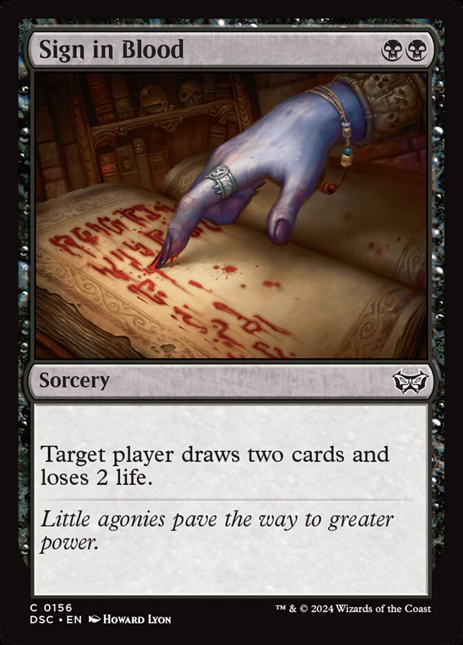 image Sign in Blood
