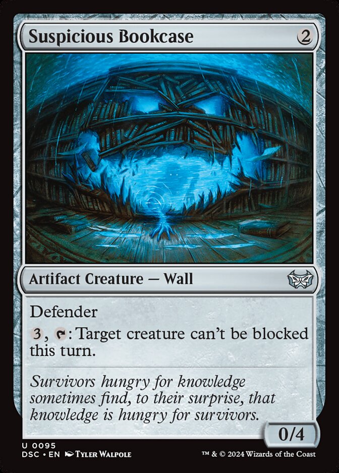 image Suspicious Bookcase