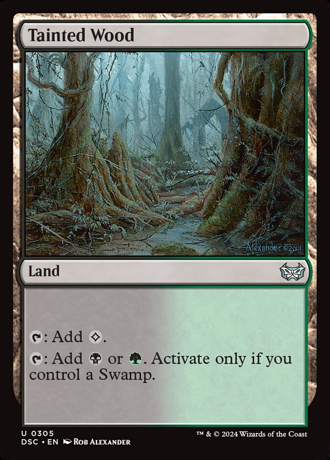 image Tainted Wood