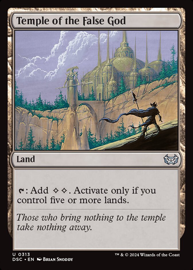image Temple of the False God
