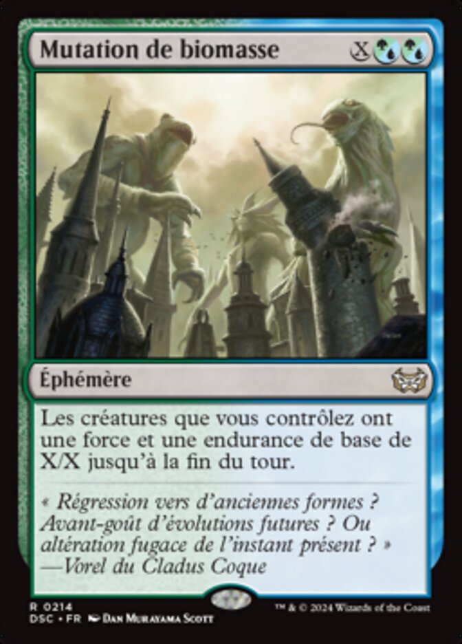 image Mutation de biomasse