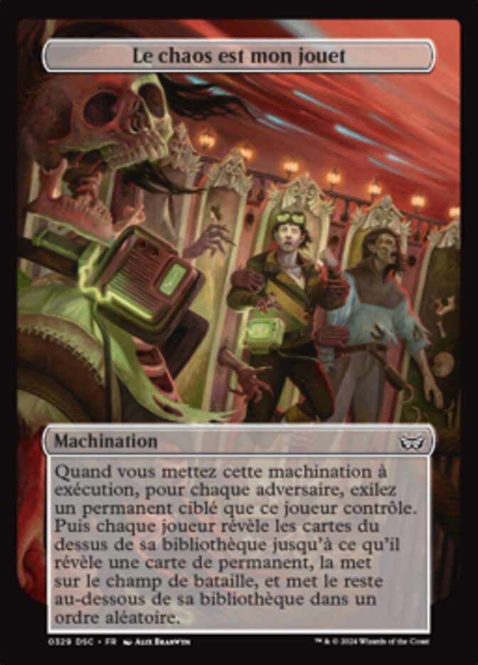 image Le chaos est mon jouet