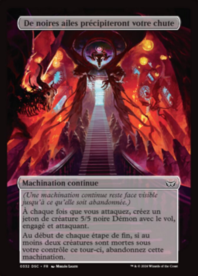 image De noires ailes précipiteront votre chute