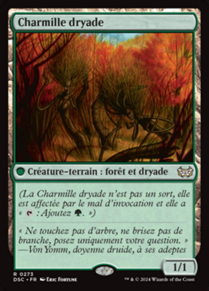 image Charmille dryade