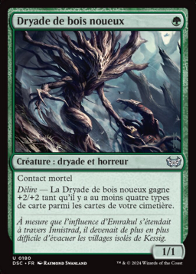 image Dryade de bois noueux