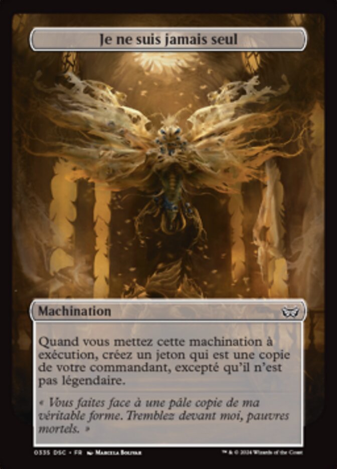 image Je ne suis jamais seul
