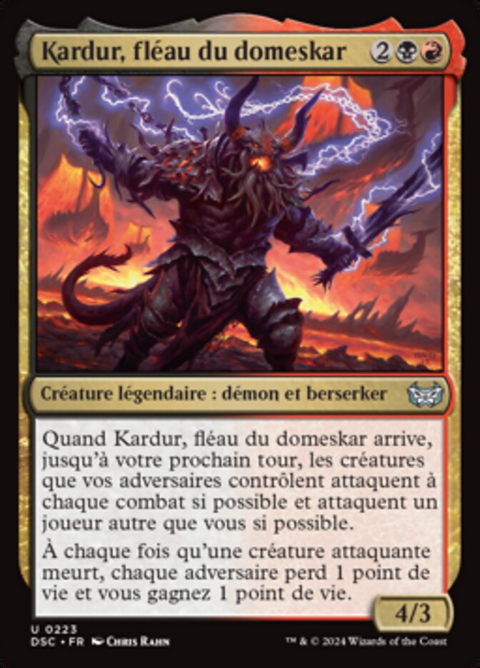 image Kardur, fléau du domeskar