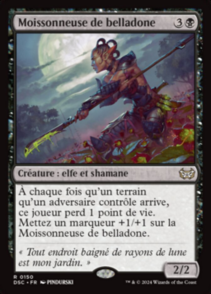 image Moissonneuse de belladone