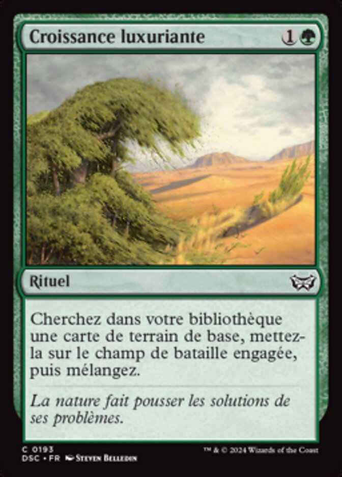 image Croissance luxuriante