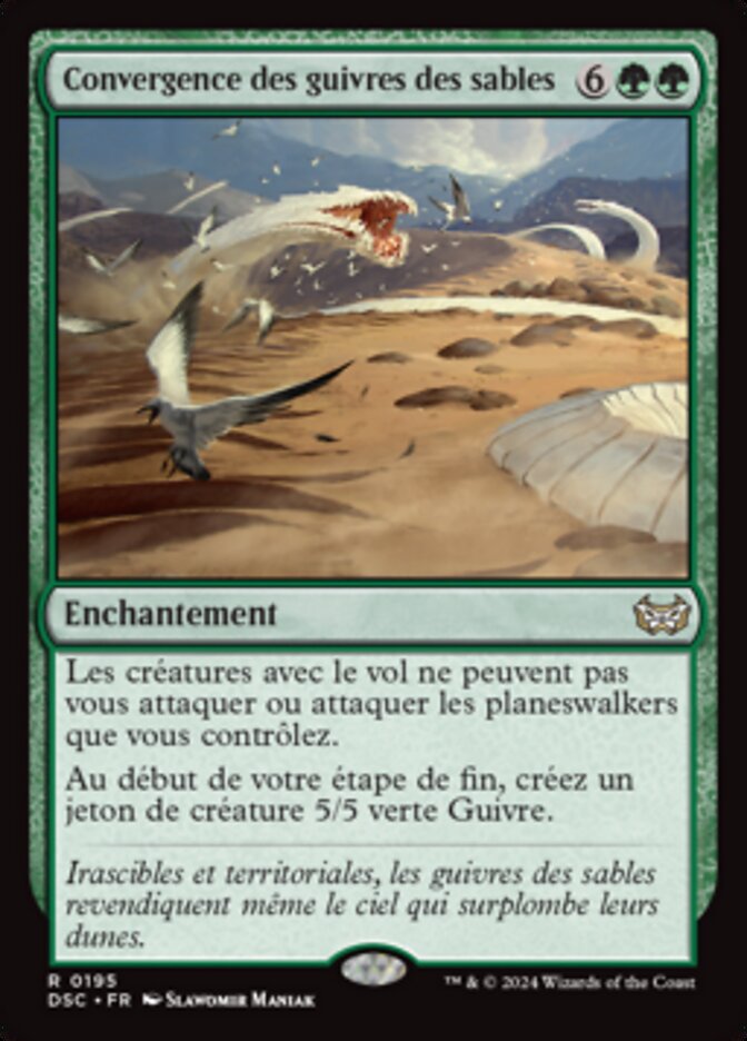image Convergence des guivres des sables
