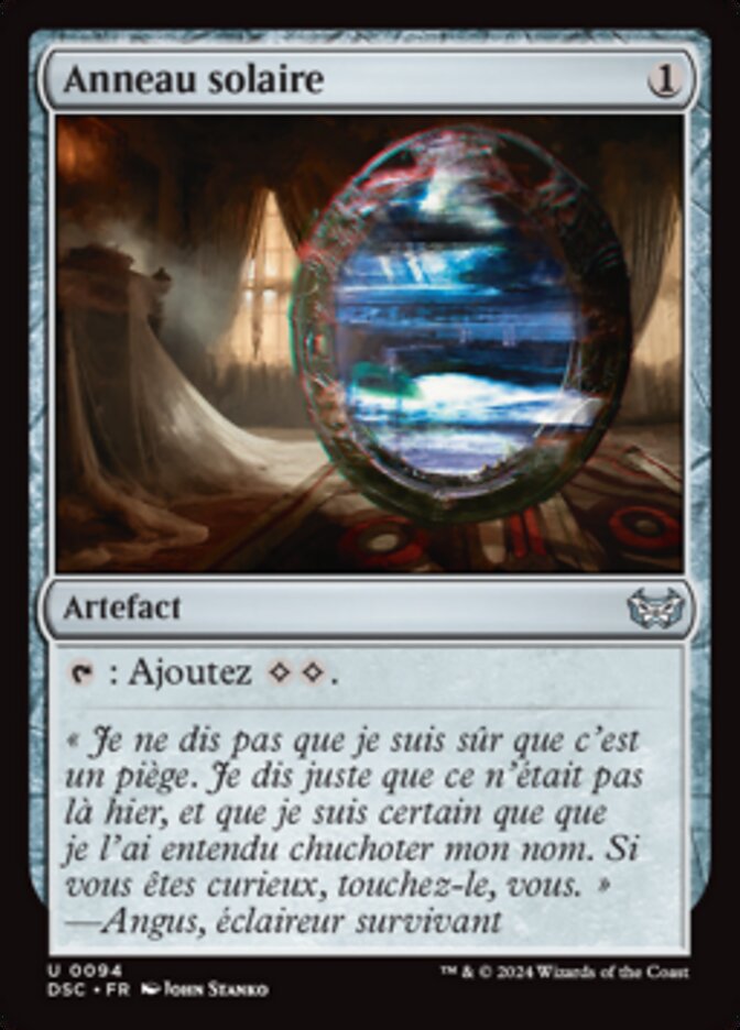 image Anneau solaire