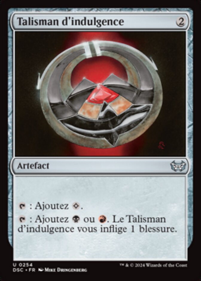 image Talisman d'indulgence