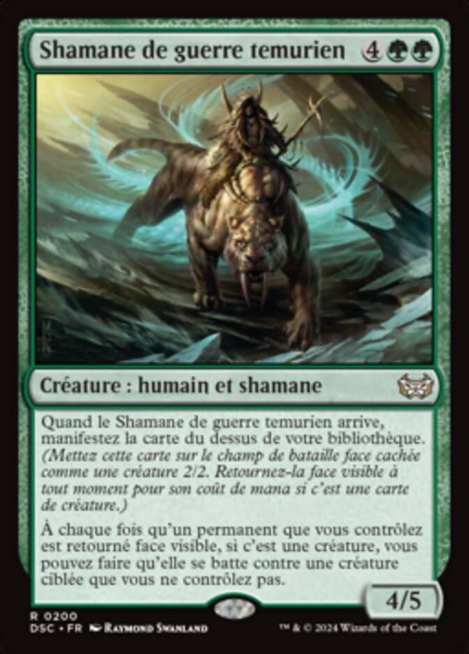 image Shamane de guerre temurien