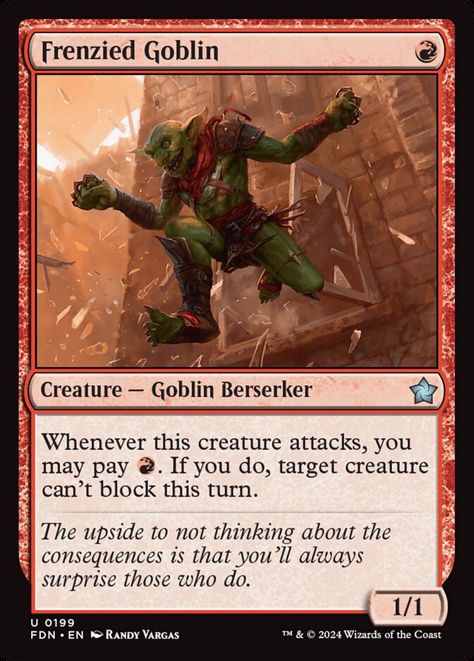 image Frenzied Goblin