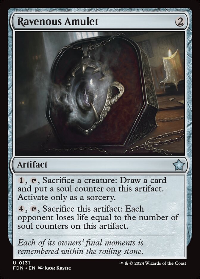 image Ravenous Amulet