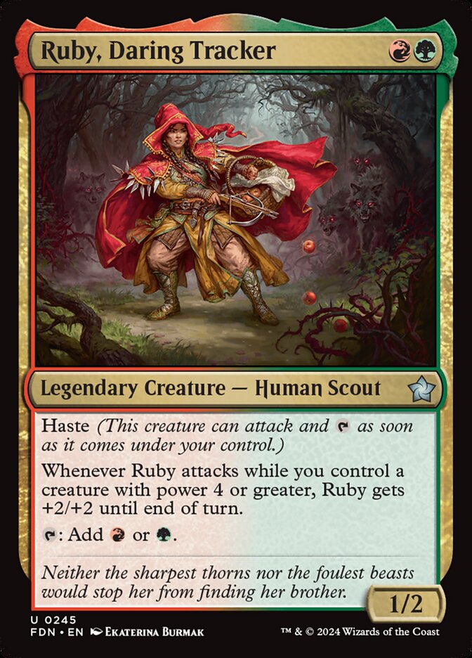 image Ruby, Daring Tracker