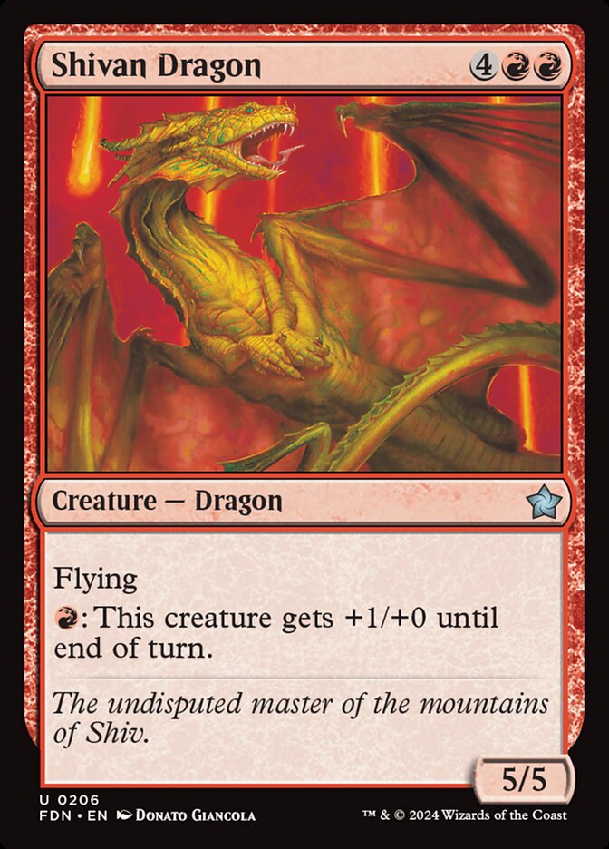 image Shivan Dragon