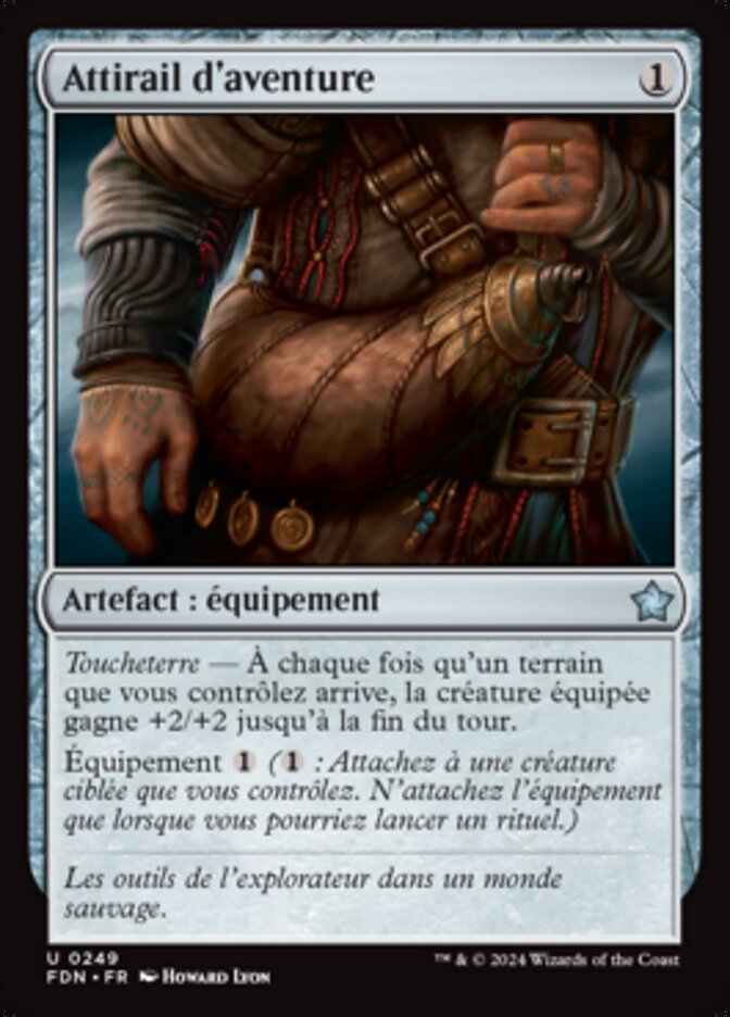 image Attirail d'aventure