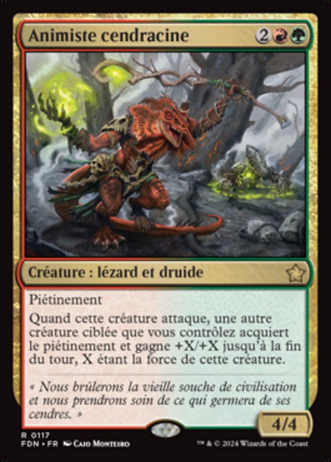 image Animiste cendracine