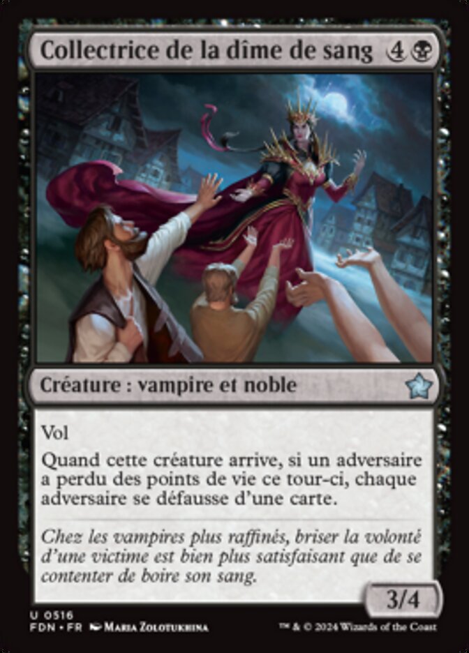 image Collectrice de la dîme de sang