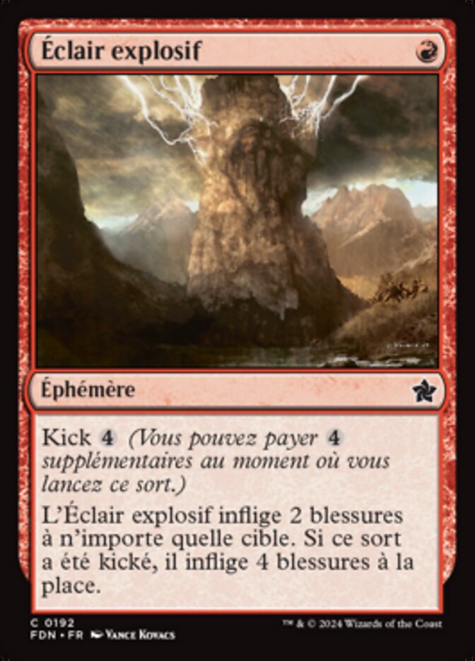 image Éclair explosif