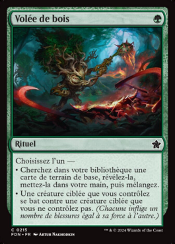 image Volée de bois