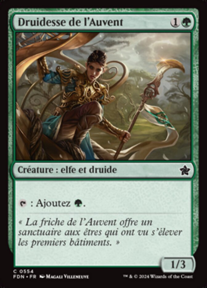 image Druidesse de l'Auvent