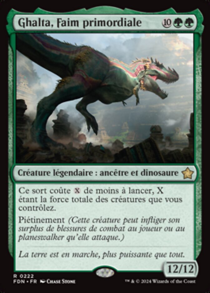 image Ghalta, Faim primordiale