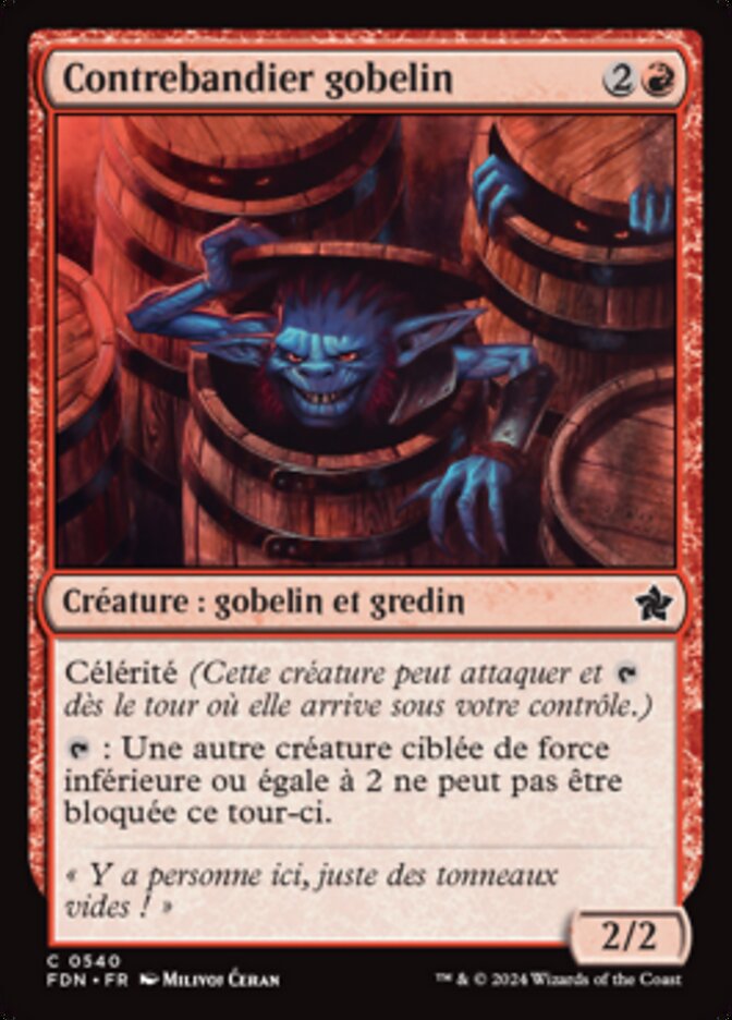 image Contrebandier gobelin