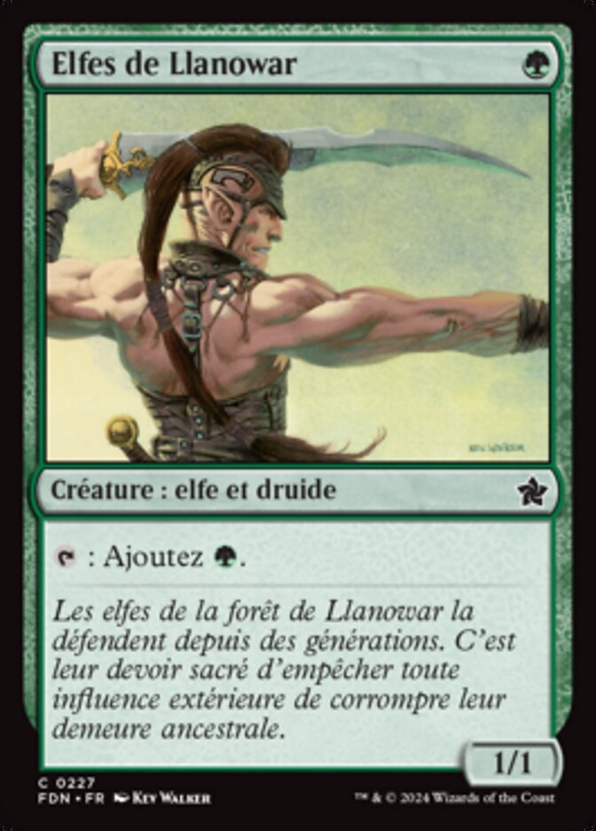 image Elfes de Llanowar