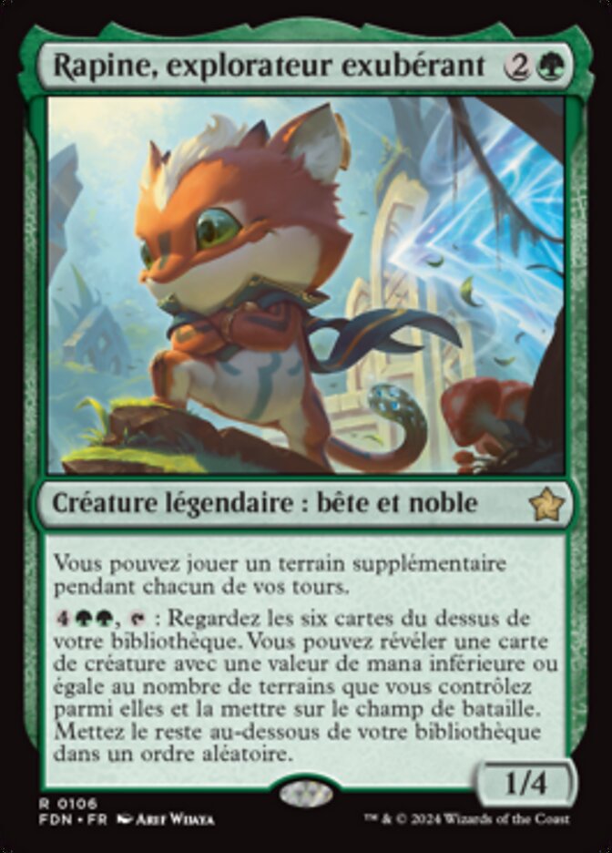 image Rapine, explorateur exubérant