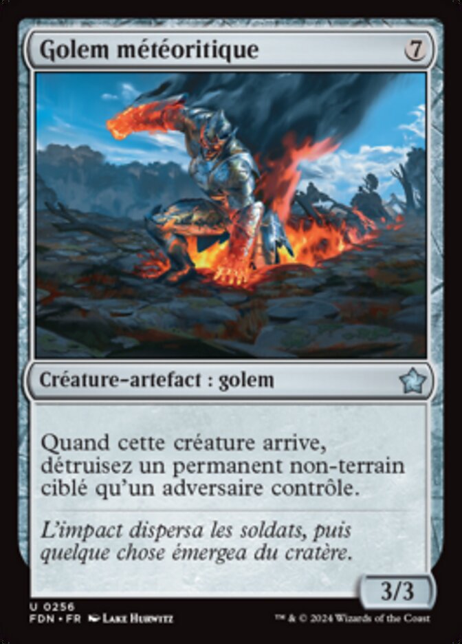 image Golem météoritique